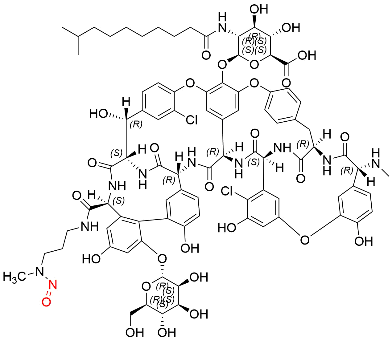 N-Desmethyl N-Nitroso Dalbavancin A0